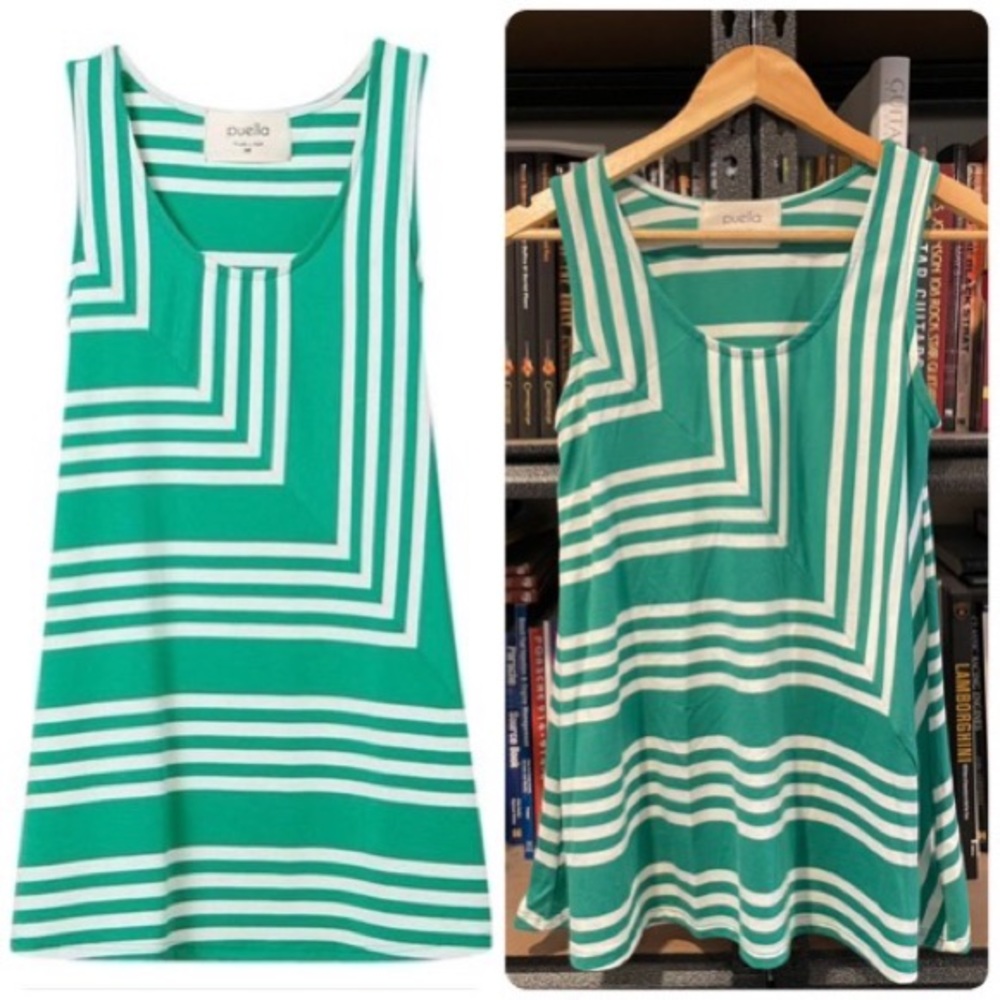 Anthropologie Puella Right Angle Swing Tank Top